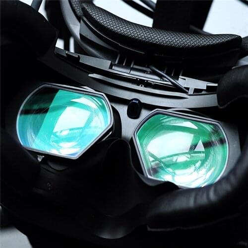 2pcs Soft Leather Eye Mask Cover Sweat-proof Deodorant Eye Cover Pad for HTC COSMOS Elite VR Headset Spare Parts