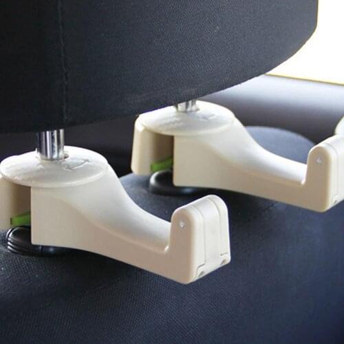 85% Hot Sales!! 2 in 1 Car Backseat Headrest Phone Holder Folding Hanger Mount for Cellphone