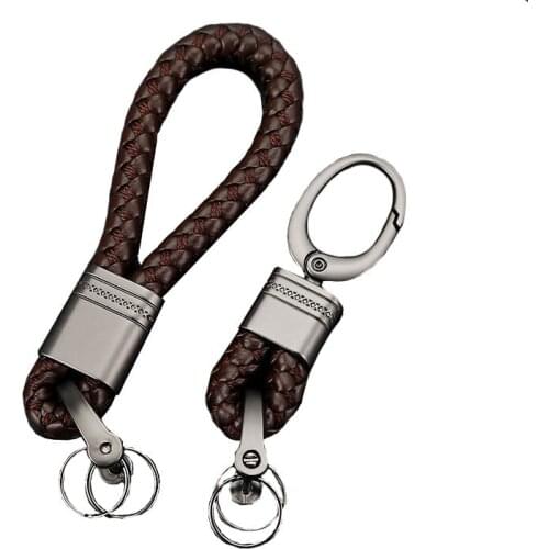Automobile hand woven rope key chain general length two kinds of key chain small gifts