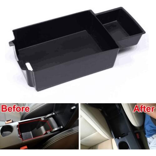 For Mercedes Benz GLA200 GLA260 Auto Console Center Armrest Storage Box Pallet Container Organizer Case Car Styling Accessories