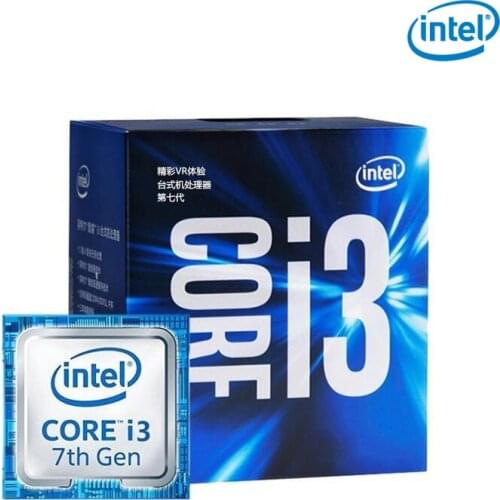 Intel/ Intel I3 7100 boxed desktop computer processor 1151 pin CPU dual core 6100