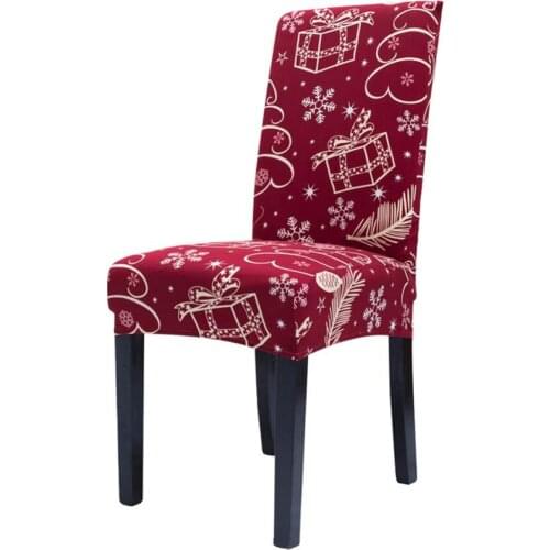 Elastic Dining Chair Cover Spandex Stretch Elastic Seat Cover for Banquet Wedding Home Decor Chair Covers Spandex Home Decor