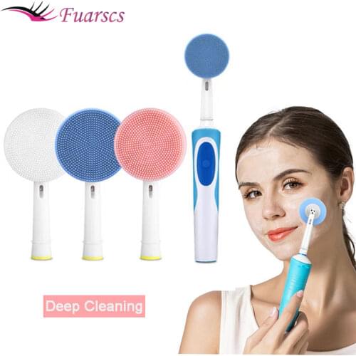 Replacement Brush Heads Electric Toothbrush Facial Cleansing Brush Head Electric Cleansing Head Face Skin Care Tools