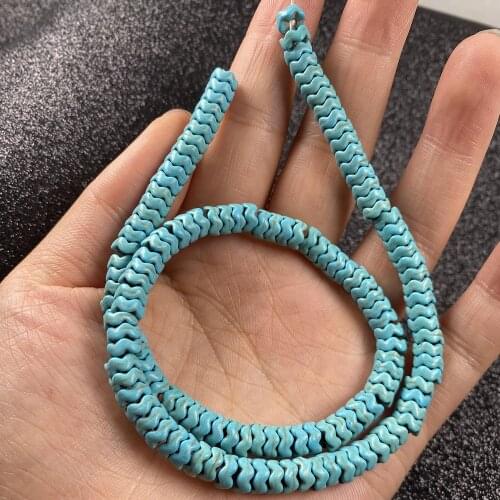 Stone Beads Turquoises irregular shape Loose isolation Beads Semi-Finished For jewelry making DIY necklace bracelet accessories