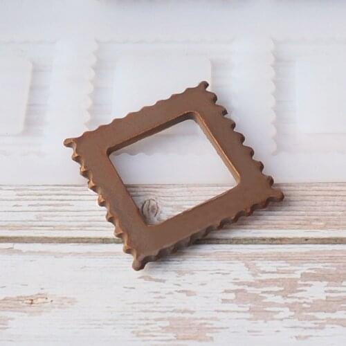 Square wave shape Non-stick Silicone Chocolate Mold Ice Molds Cake Mould Bakeware Baking Tools