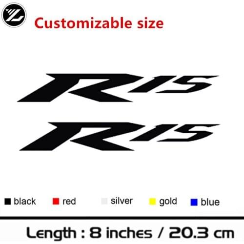 Motorcycle sticker moto gp body model sticker helmet wind sticker personality Fuel tank sticker for YAMAHA YZF R15