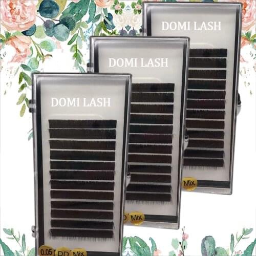 Easy Fan Volume Lashes Bloom Eyelash Extension Auto Flowering Rapid Blooming Fans Lashes