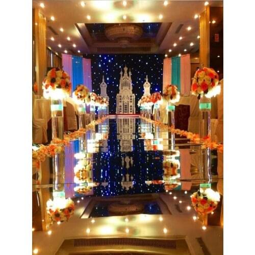 New Arrival 1.2m Wide 10m lot Shiny Wedding Centerpieces Decor Runner Aisle Silver Plastic Mirror Carpet Free Shipping