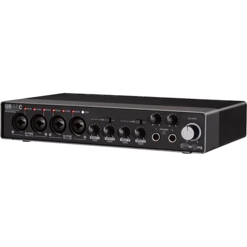 UR44C Professional Studio Sing Music Live Recording Guitar band USB Audio Interface Sound card