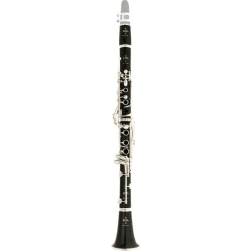 Professional Buffet Crampon R13 Bb Clarinet 17 keys Bakelite or Ebony Wood Body Sliver Plated Keys Musical instrument With Case