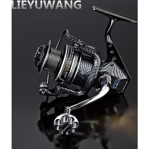 Fishing Reel Reels Speed Gear SSG 1000/2000/3000/4000/5000/6000/7000 Spool Fish Reel 12+1BB Ball Bearings Spinning