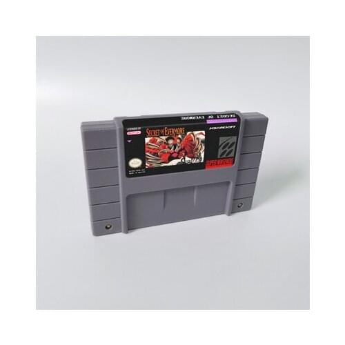 Secret of Evermore - RPG Game Card US Version English Language Battery Save