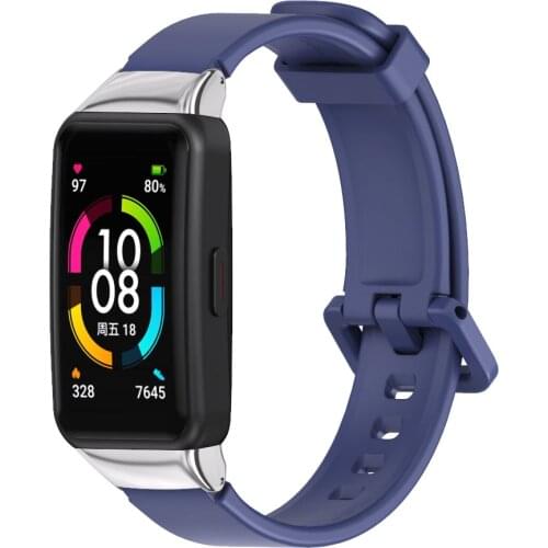 For Huawei Honor Band 6 Strap Brcelet Silicone Smart Watch Wristands Replacement Wrist Belt Accessories