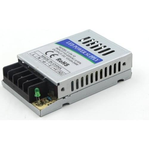 Ultra Thin LED Power Supply DC 12V 24V Lighting Transformers 25W AC110-240V Flat Panel led Driver Adapter For LED Strips Light