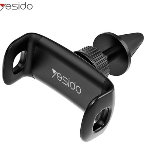 Yesido Universal Car Phone Holder Stand For Phone In Car Air Vent Mount Holder For iPhone Samsung S10 Mobile Support Phone Stand