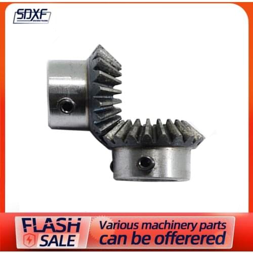 1pc,3m23T/24/25 teeth, 15/17/18mm bevel gear, machining holes need to be processed by tools themselves