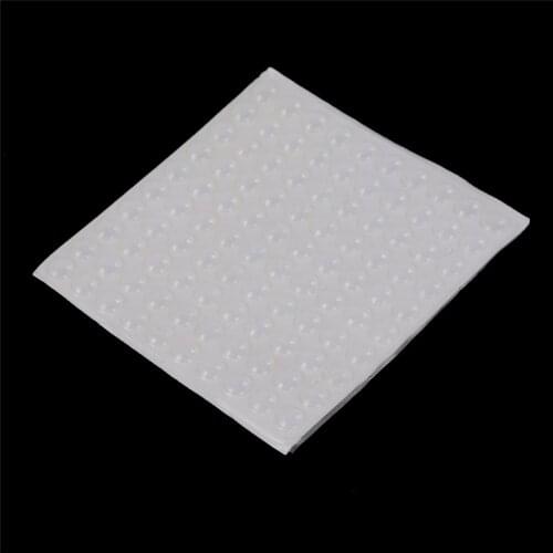 100 PCS Self Adhesive Rubber Silicone Feet Clear Semicircle Bumpers Door Cabinet Drawers Buffer Pads High Quality