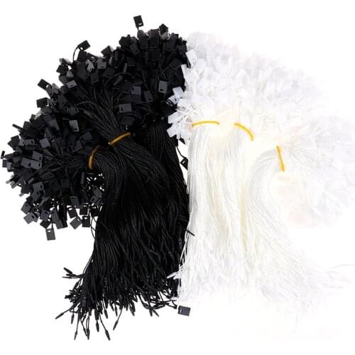 1000Pcs Hot Sale Clothes Tag Rope Polyester Hanging Tablets For Garment Bag Tags Cards