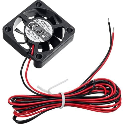 2/5pcs Creality 3D 24V Ender-3 Axial Flow Cooling Fan 7000r/min L1400mm for Ender-3 V2 Ender-5 Ender-6 CR-10 MAX 3D Printer Part