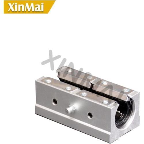 2pcs SBR16LUU Linear Bearing Open Bearing Slide block CNC part linear slide for linear guide