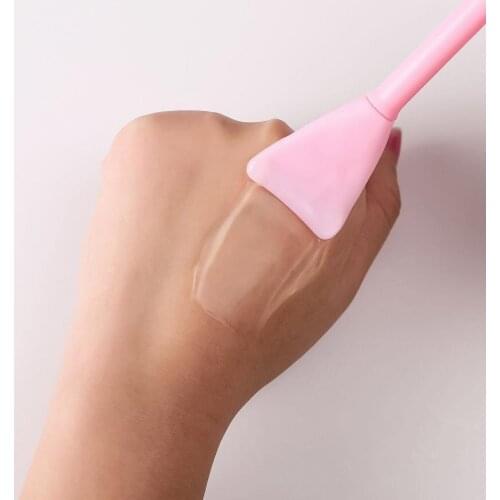 DIY Masque Brush Safe Comfortable Silicone Masque Stirring Stick for Girl Women Masque Makeup brush