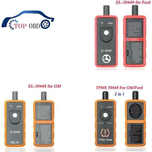EL-50449 EL50449 TPMS for Ford EL 50448 EL-50448 for GM Tire Pressure Monitor Sensor Activation Tool +OEC-T5 TPMS Scanner Tool