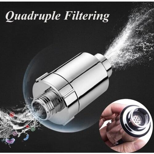 New Water Purifier Output Universal Shower Filter Activated Carbon Household Kitchen Faucets Purification Home Bathroom