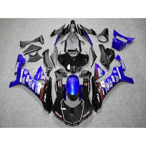 4Gifts Injection Mold New ABS Whole Fairings Kit fit for YAMAHA YZF-R1 2015 2016 2017 2018 15 16 17 18 r1 Custom Free black blue