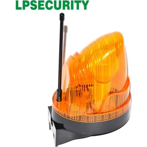 220VAC Bulb flashing alarm lamp light blinker strobe for automatic swing sliding garage gate opener(no sound)
