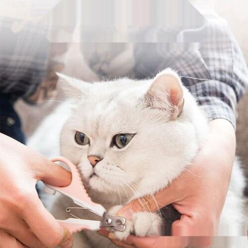 25 Degree Cat Nail Clipper For Small Dogs General Chihuahua York Teddy Nail Trimmer Polisher Pet Grooming Supplies Accessories