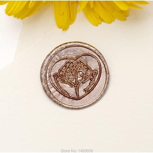 Love Wax Seal Stamp, Hand Sealing Wax wedding invitation seal, wax sealing stamp, envelops seal