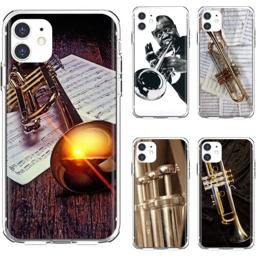 Silicone Cover Baker-American-jazz-Piccolo For Apple iPhone 10 11 12 Pro Mini 4S 5S SE 5C 6 6S 7 8 X XR XS Plus Max 2020