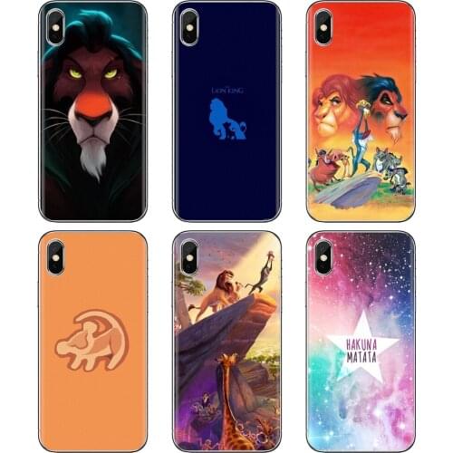 Silicone Shell Case For Huawei Nova 2 2i 3 3i Y3 Y5 Y6 Y7 Y9 Prime 2015 2016 2017 2018 2019 King-Hakuna-C-Matata-comic-The-Lion