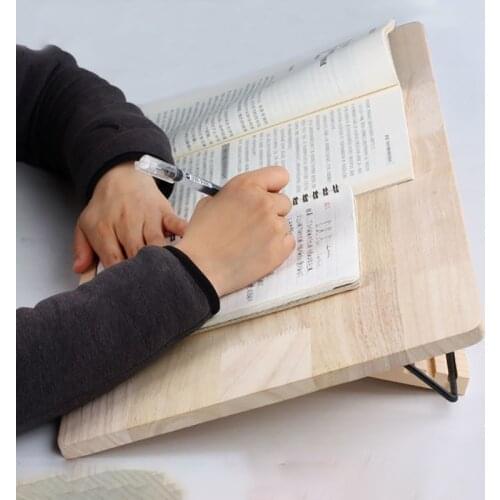 Desk Reading Bookshelf Writing Board Reading Bookshelf Book Stand Correct Sitting Posture Wooden Easel