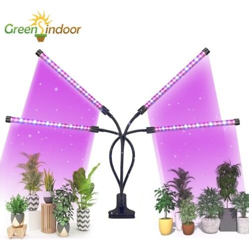 Led Grow Light Full Spectrum Usb Controller Phyto Lamp With Timer Desktop Clip Phytolamp for plants 9W 18W 27W 36W Grow Tent