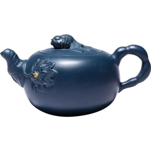 There Are More Than Pots In Tianqing Mud Every Year Zisha Teapot Yixing Handmade Pot Kung-fu Teaware Purple Clay Drinkware