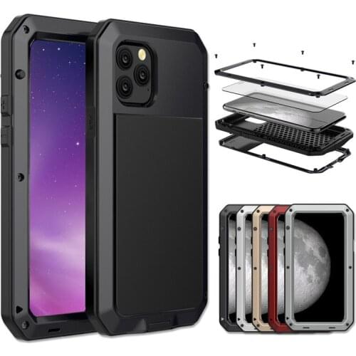 IP54 Waterproof Case for iphone 12 11 Pro Max Xr Xs Max 360 Shockproof Armor Cover For iphone 11 6 6s 7 8 Plus X SE 2020 Coques