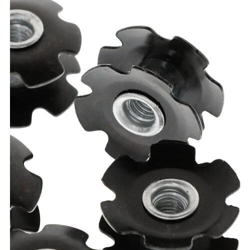 10pcs Headset Flanged Star Nut Washer for 1-1/8' Mountain MTB Bike Bicycle