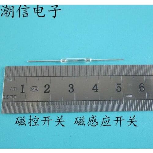10pcs/lot Y213 dry reed pipe magnetic control switch 2*14 mm normally open magnetic induction switch
