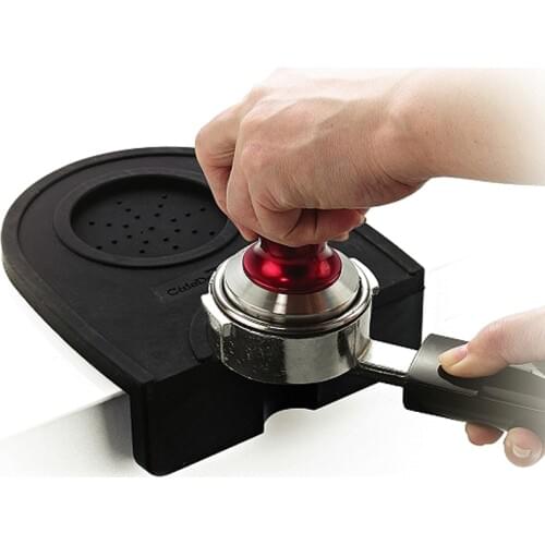 15x13.2x4.5cm High Quality Espresso Coffee tamper mat Silicon rubber corner mat(no coffee stamper) Slip-Resistant Pad Tool