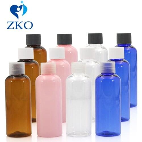 5 pcs 50ml Cosmetics Bottle with Cola Cap, Plastic Empty Bottle Free Shipping Travel Bottle Refillable Bottles