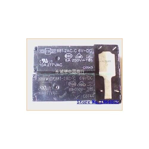 881-2AC-C 6VDC