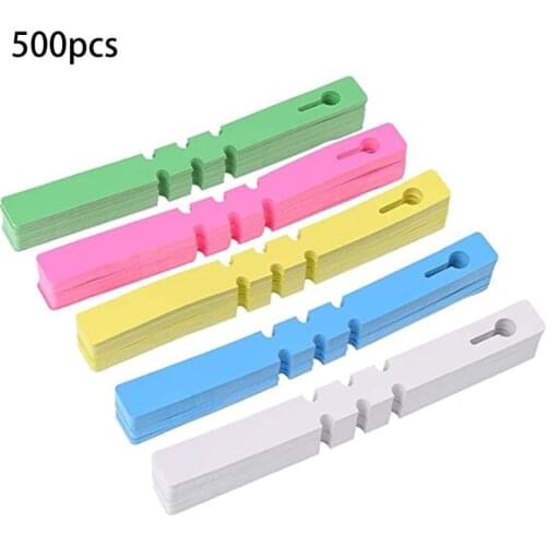 500Pcs 8 Inch Wrap Around Plant Tags Bulk, Outdoor Waterproof Hanging Gardening NEW