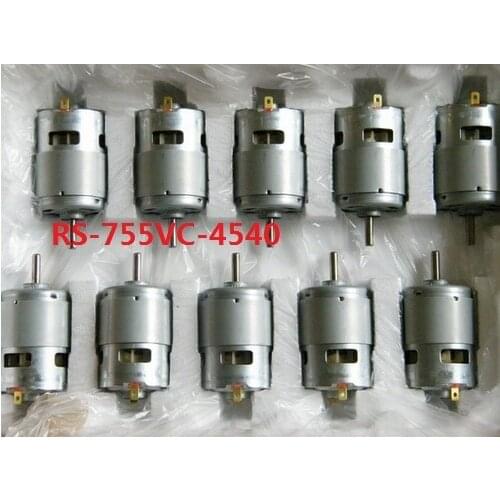 RS-755VC-4540 or RC755HS-4539-85CVF motor Industry & Business Machinery DC Motor new 18V 30400 RPM speed motor