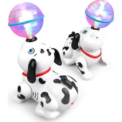 Electronic Walking Dancing Robot Dog Smart Music Toy 1pc Pet Robot Children Interactive Music With Lights Kids Xmas Gift