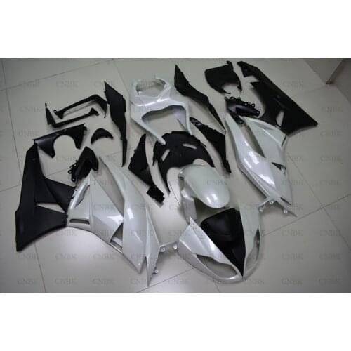 Fairings for Kawasaki Zx6r 2009 Ninja Zx-6r Fairings 2009 Ninja Zx-6r Body Kits 2009 - 2012 White Black