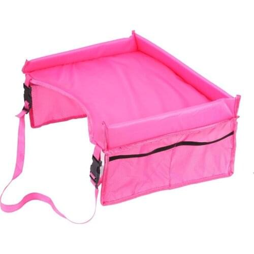 Waterproof Baby Table Car Seat Tray Storage Kids Toys Infant Stroller Holder Storage Kids Toy Baby Stroller Holder Food Desk Hot