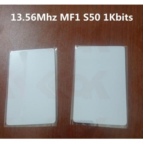 1000PCS 13.56Mhz inkjet printable 1K Memory S50 Chip card