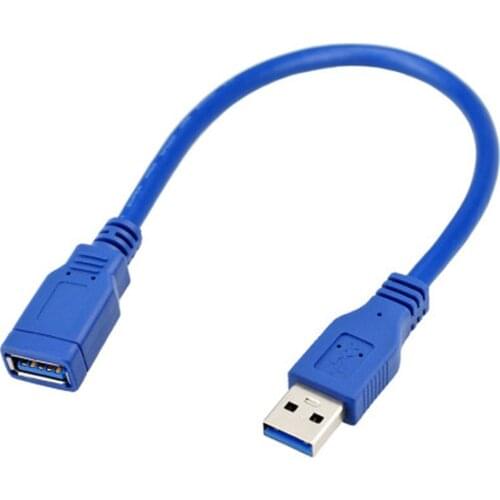 30CM USB 3.0 Male to Female Extension Data Sync Cable Extender Cord