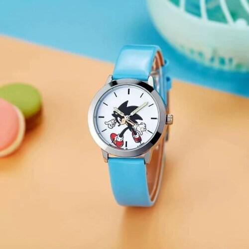 3D Cartoon Supersonic Children Watches Brand Leather Quartz Cute Kids Wristwatches Fashion Boys Students Gifts Montre Enfant
